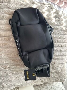 Black Men’s Anti-Theft Sling Bag